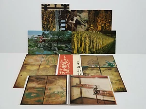 Vintage Japanese Postcards Lot C 12 Color Photo 1960's Travel Ephemera Pristine! - Picture 1 of 12