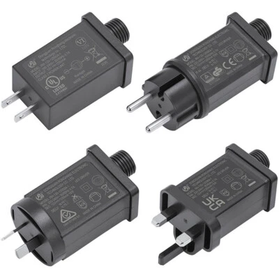 12V1000mA/1250mA/1500mA Power Supply Converter IP44 Waterproof Transformer US/EU - Image 1 of 4