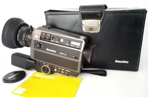 Vintage Design. Beaulieu 1008 XL. Super 8 Filmkamera & Original Tasche / - Bild 1 von 8