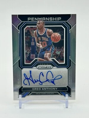 2022-23 帕尼尼 Prizm Penholm Greg Anthony 亲笔签名 🔥🔥🔥 — 第 1/2 张图片