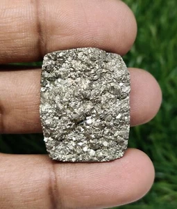 Natural AAA Pyrite Druzy 30X24 MM Handmade Loose Gemstone 86 cts. - Picture 1 of 4