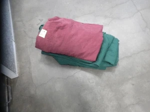 READ INFO NEED cleaning 2 Duvet Covers VTG see all pics 72x72, 56x80 - Picture 1 of 23