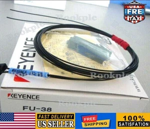 KEYENCE FU-38 Fiber Optic Sensor NewKD US Free TAX - Picture 1 of 7