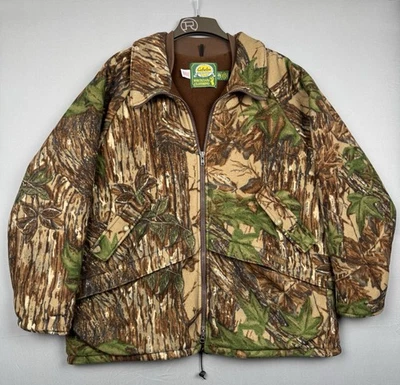 Abrigo de lana pesado vintage Cabelas Whitetail Clothing para hombre 2XL XXL camuflaje de caza Foto 1 de 4