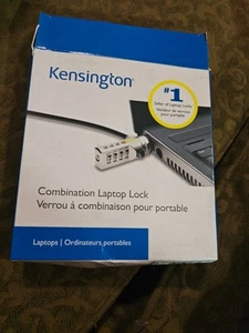 Kensington Universal 3 in 1 Combination Laptop Lock with 10 000 Codes 6 ft Cable - Picture 1 of 5