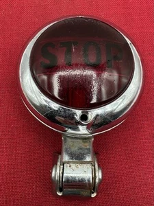 Vintage Pair 30’s-40’s Red “STOP” Automobile, Motorcycle Break Lights U S 400 - Bild 1 von 6