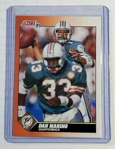 Dan Marino 1991 Score Miami Dolphins Football Trading Card #385 - Picture 1 of 2