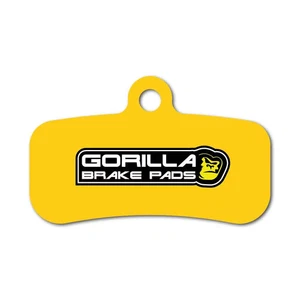 Shimano XTR, XT, SLX, Saint ZEE 4-Piston Disc Brake Pads Gorilla Brakes Sintered - Picture 1 of 1