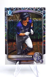 Charlie Condon 2025 Bowman Chrom Laser Refraktor #BCP-248 Colorado Rockies - Bild 1 von 2