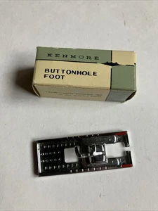 Vintage Sears Kenmore Knopflochfuß Nr. 60854 Original in Box Made in Japan - Bild 1 von 14