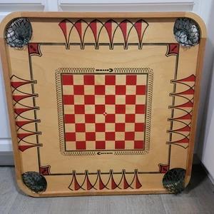 Carrom Brett 106 Vintage 1967 nicht verpackt guter Zustand über 100 Spiele gereinigt/conditioned - Bild 1 von 24