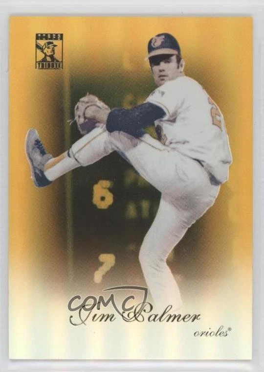 2009 Topps Tribute Gold /50 Jim Palmer #60 HOF - Image 1 of 2
