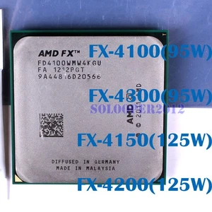 AMD FX-Series FX-4100 FX-4300 FX-4130 FX-4200 Socket AM3+ CPU Processor - Picture 1 of 5