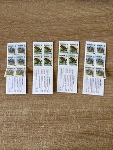4 x ASCENSION SG510 Domestic Donkey Green Turtle Complete Booklets 1989 18p 25p - Picture 1 of 6