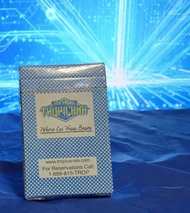 LAS VEGAS TROPICANA CASINO PLAYING CARDS DECK NEW FACTORY SEALED PACKAGE - Picture 1 of 1