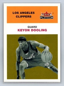 2001-02 Fleer Platinum #92 Keyon Dooling Los Angeles Clippers - NM/MT - Picture 1 of 2