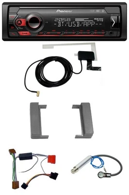 Pioneer DAB USB MP3 Bluetooth Autoradio für Audi A2 A3 8L A4 B5 TT 99-06 Aktivsy - Bild 1 von 4