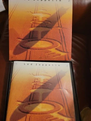 Led Zepplin Lihht And Shade 4 Cassets Set Book Box 1990 Produce By Jimmy Page  - Image 1 of 4