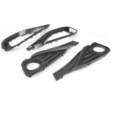 4PCS Front Bumper Fog Light Grille & Trim Bezel Set For BMW 4 SERIES F32 F33 F36 - Image 1 of 4