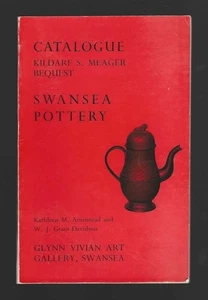 Swansea Pottery book 1967 Glynn Vivian Wales antique Cambrian Glamorgan illus VG - Bild 1 von 6
