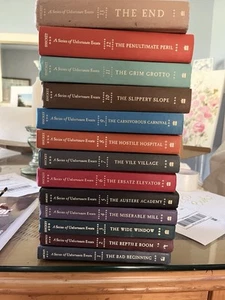 A Series of Unfortunate Events By Lemony Snicket 1-13 Complete Set Excellent Hc - Picture 1 of 3