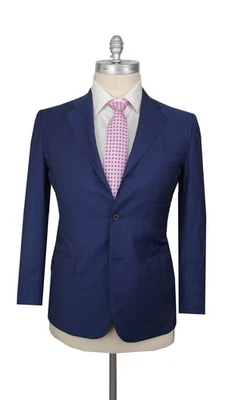 Traje de pata de gallo de lana azul Sartorio Napoli $3775 - (SA712252) Foto 1 de 4