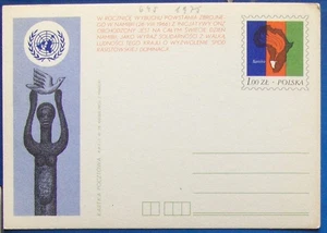 Polonia. Postal #645 Levantamiento en Namibia 1975. - Imagen 1 de 1