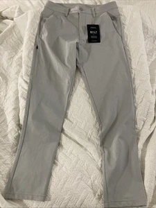 BYLT Everyday Pant 2.0 Men’s Size M Gray NWT Skinny Basic 28 Inseam - Picture 1 of 11
