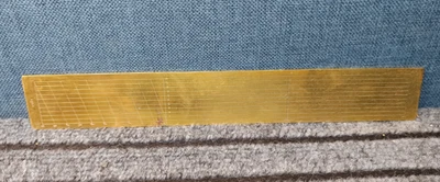 Appareil de Mesure en Laiton - Ancienne Règle Riched 1250 - CARTOGRAPHIE - 18ème - Photo 1/3