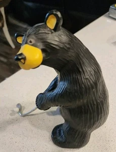 Vintage Bearfoots Bear Figurine Tiger Golfing LE 100/2028 Golf Putt Jeff Fleming - Picture 1 of 8