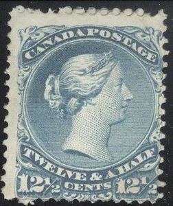 CANADÁ, Scott #28, sello SIN USAR, SIN GOMA - Imagen 1 de 2