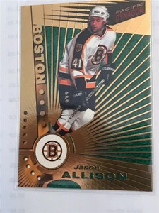  1997-98 Pacific Dynagon Emerald Green #6 Jason Allison