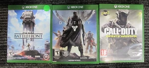 Xbox One Set - Star Wars Battlefront, Destiny, Call of Duty Infinite Warfare - Bild 1 von 5