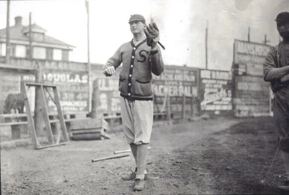 FOTO SIN ZAPATOS JOE JACKSON 8X10 INDIOS SAVANNAH BÉISBOL FOTO S. ATLANTIC LG Foto 1 de 1