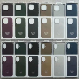 Funda de cuero original para teléfono con Magsafe para iPhone 16 Pro Max 16 Pus 16 Pro 16 - Imagen 1 de 22