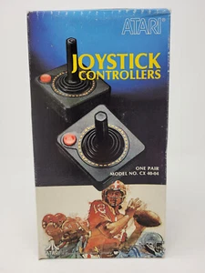 Atari Joystick Controllers 2-Pk. CX 40-04 400 800 Computers 1979 - NOS, Open Box - Picture 1 of 14
