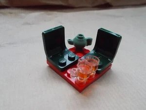 LEGO TÉ PARA 2 SILLAS TETERA CASA DE TÉ TEMPLO CHINO AÑO NUEVO LUNAR LOTE 8 NUEVO - Imagen 1 de 3