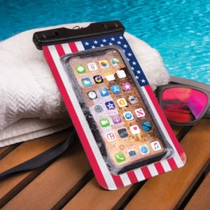 American Traditions Waterproof Phone Pouch Underwater Cell Phone Case - Picture 1 of 4
