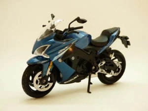 Moto SUZUKI GSX-S1000F ABS bleu 1/18 - Picture 1 of 1
