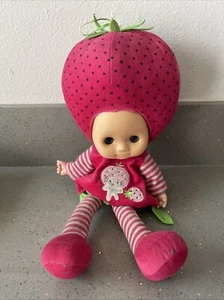 Muñeca FRESA Happy Fruit Baby Talking Singing 18" tema de peluche: FLORES H12 - Imagen 1 de 18