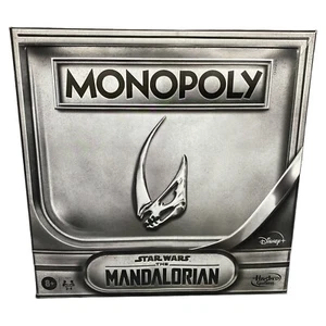 Monopoly Star Wars The Mandalorian Edition Board Game New Open Box Disney - Picture 1 of 7