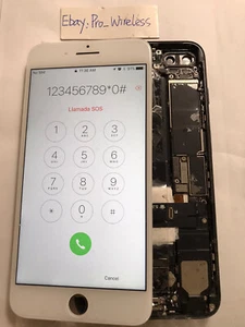 Pantalla LCD Apple iPhone 7 Plus OEM 821-01044-A blanca grado A - Imagen 1 de 7