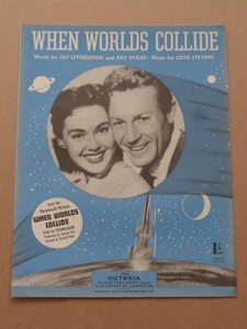 Richard Derr/Barbara Rush - When Worlds Collide 1951 Film Noten - Bild 1 von 1