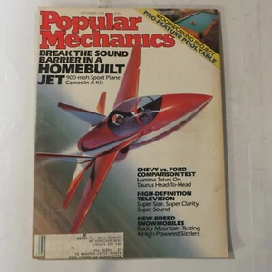 Popular Mechanics - 1989, December - A Homebuilt 900 MPH Sport Jet Plane BB1 - Picture 1 of 1