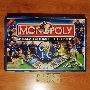 MONOPOLY Limited Edition Board Game Chelsea Football Club Edition 2004 Complete - Picture 1 of 10
