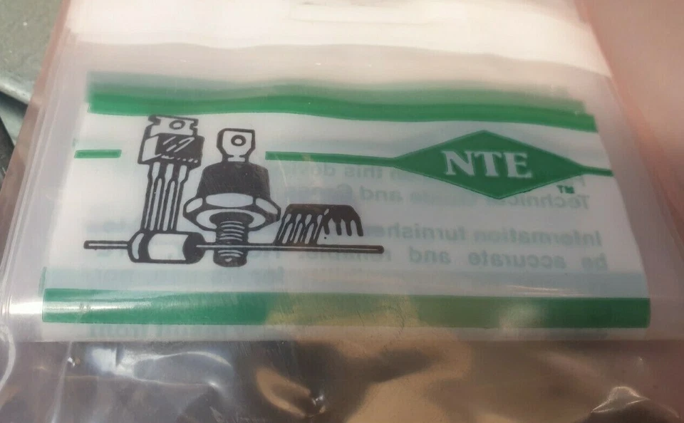 5 PCS OF NTE89 NPN Transistor Color TV Horizontal Output W/ Damper Diode (R4S7.7 - Image 1 of 1