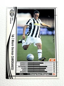 Panini Mauro German Camoranesi 2009 Wccf Intercontinental Clubs English Card PSA - Imagen 1 de 2