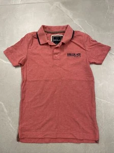 polo shirt Boy 7-8Y Salmon Pink - Picture 1 of 3