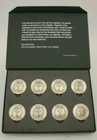 Set of rare Winning Ryder Cup Captain Medals Golf Ball Markers in display box