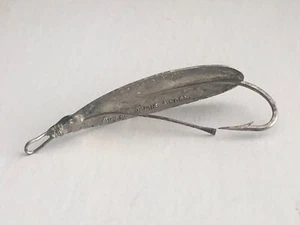 Johnson’s Silver Minnow Vintage Fishhook Fishing Lure Fish Hook - Picture 1 of 16